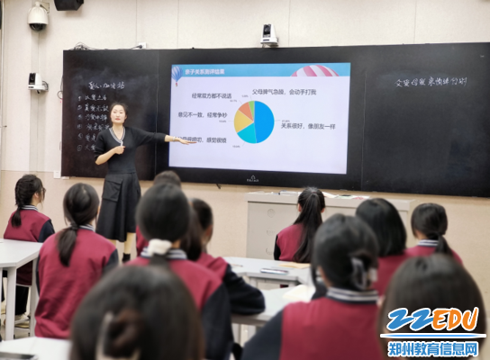 杨琳琳老师讲授《父爱母爱亲情进行时》